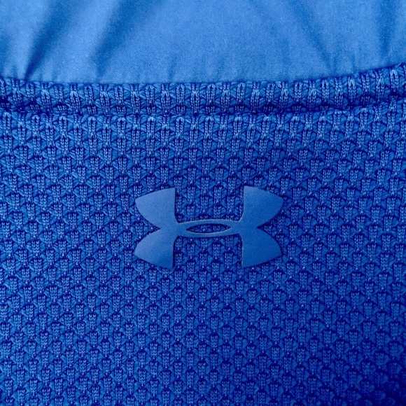 NEW! Under Armour Golf Loose Coldgear Storm Pullover Snap Button Blue SZ XL - Picture 9 of 11